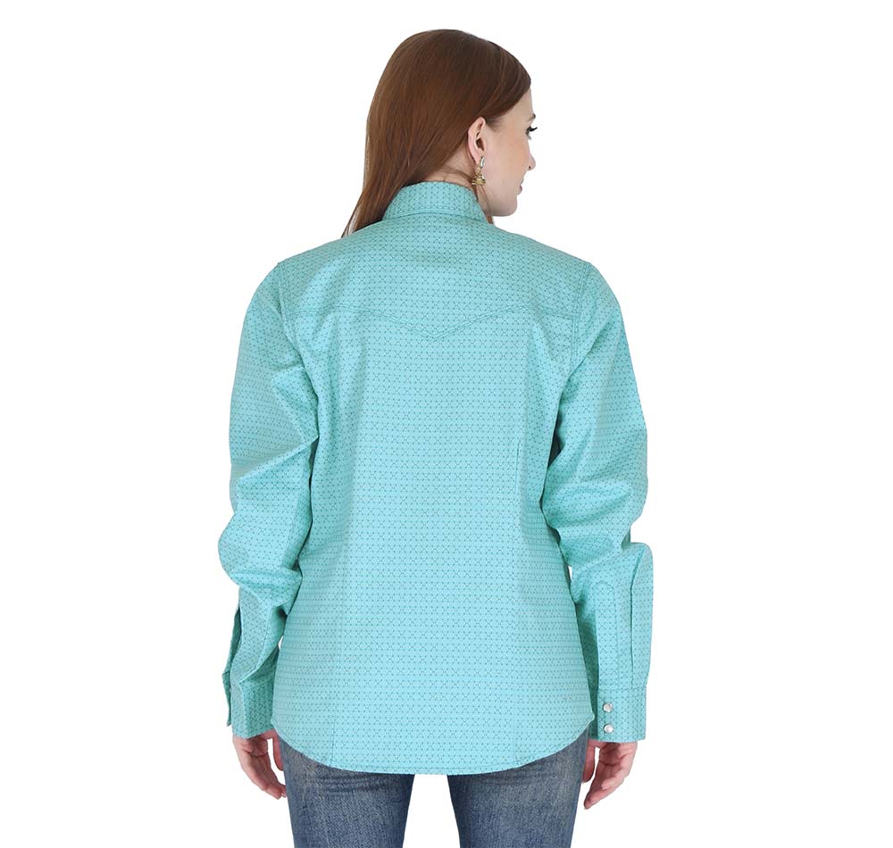 Picture of Forge FR LFRPLDS222 L/S LADIES ASST FR PLD SNAP SHIRT